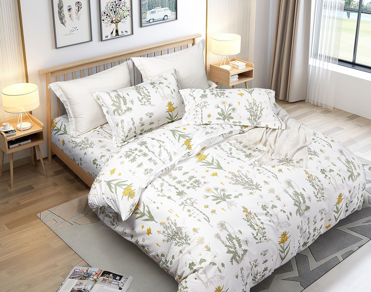Jasmine Queen Size Duvet Quilt Cover Set — image 2