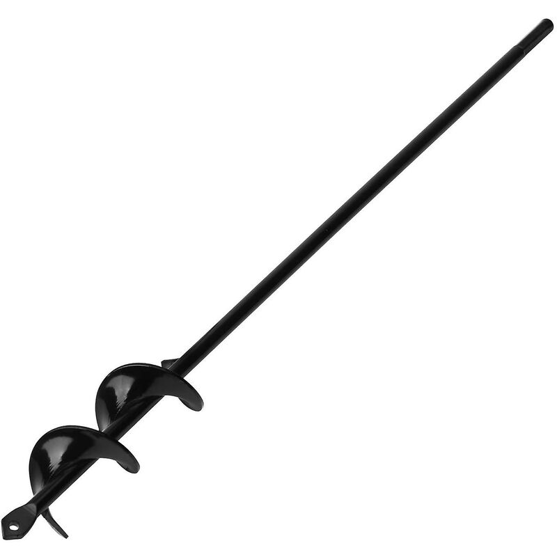 Garden Auger Drill Bit Ø4 × 45Cm, Practical Planting Tool For Planting Bedding Bulb Seedlings, Spiral Garden Drill Bit — image 2