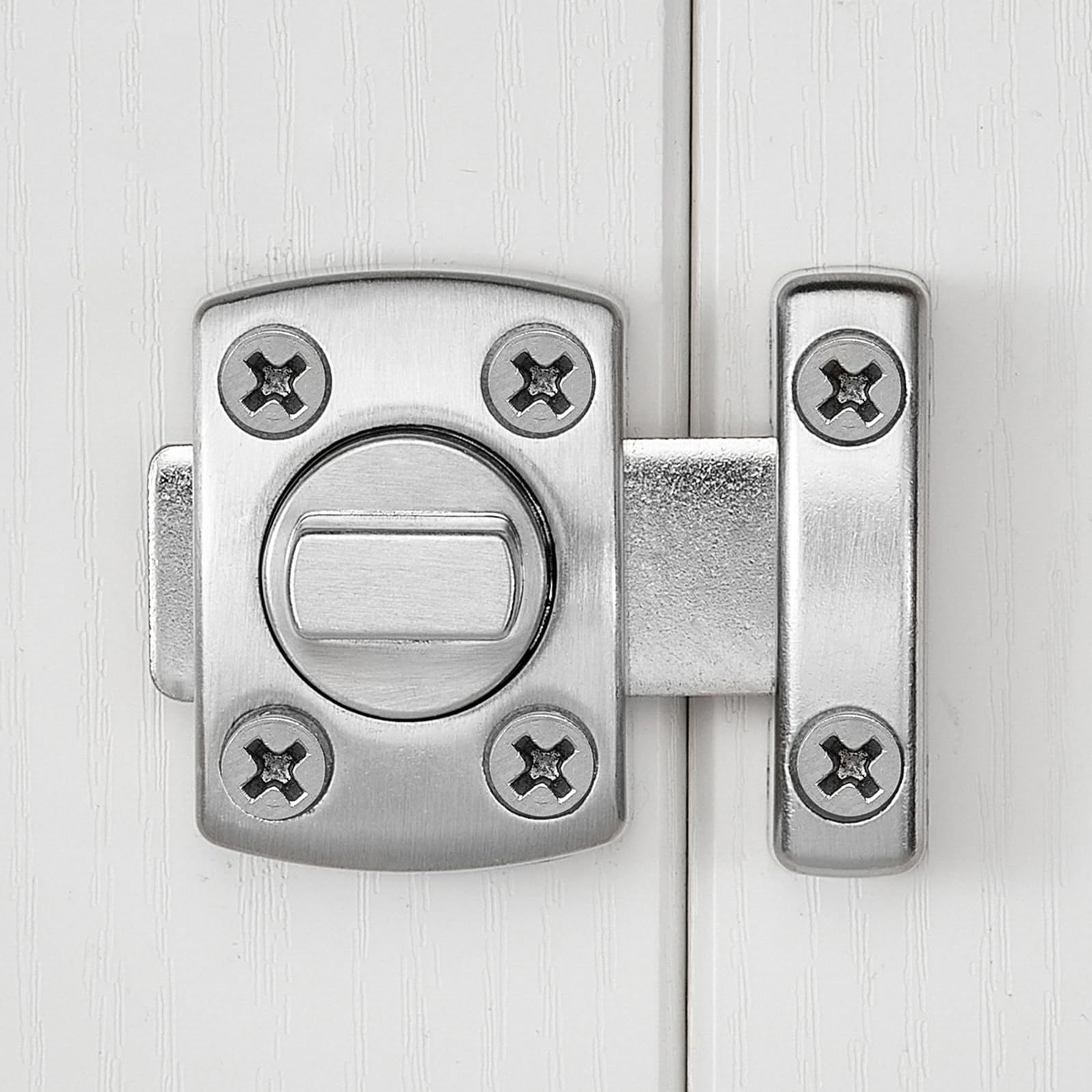 Rotate Bolt Latch Gate Latches Safety Door Lock,Pet Door Lock,Windows,Antique Lock Gate Latches Wine Cabinet Closet Door Latches — image 2