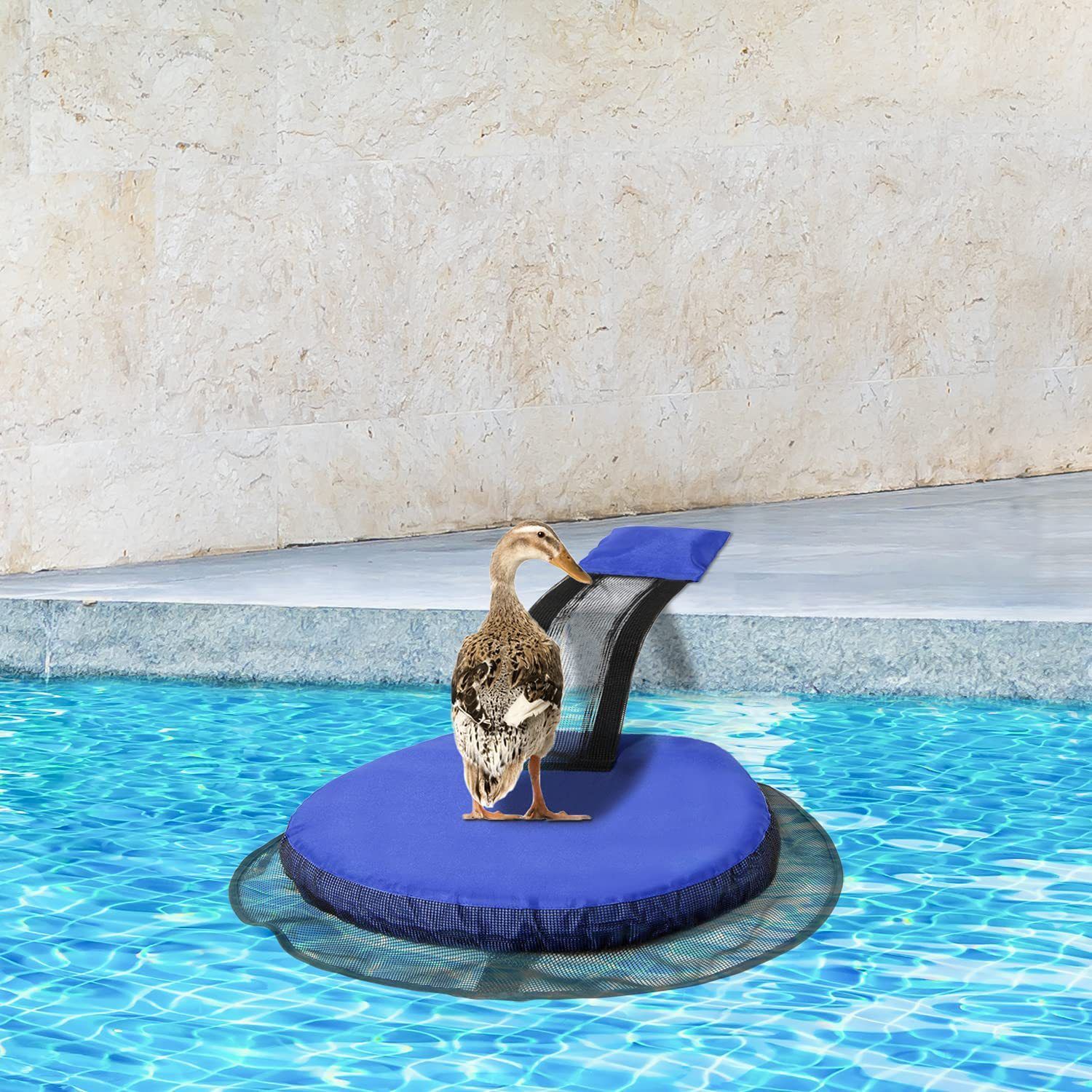 Animal Escape Net (PVC) Size: 330*280*30mm Color: Blue for Birds Outdoor Use (1pc) โ image 2