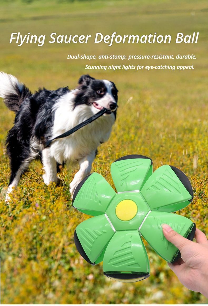 Frisbee Deformation Ball - green + 6 Light Version×5 — image 2