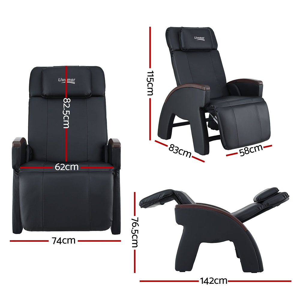 Livemor Massage Chair Electric Recliner Home Massager ARIA — image 2