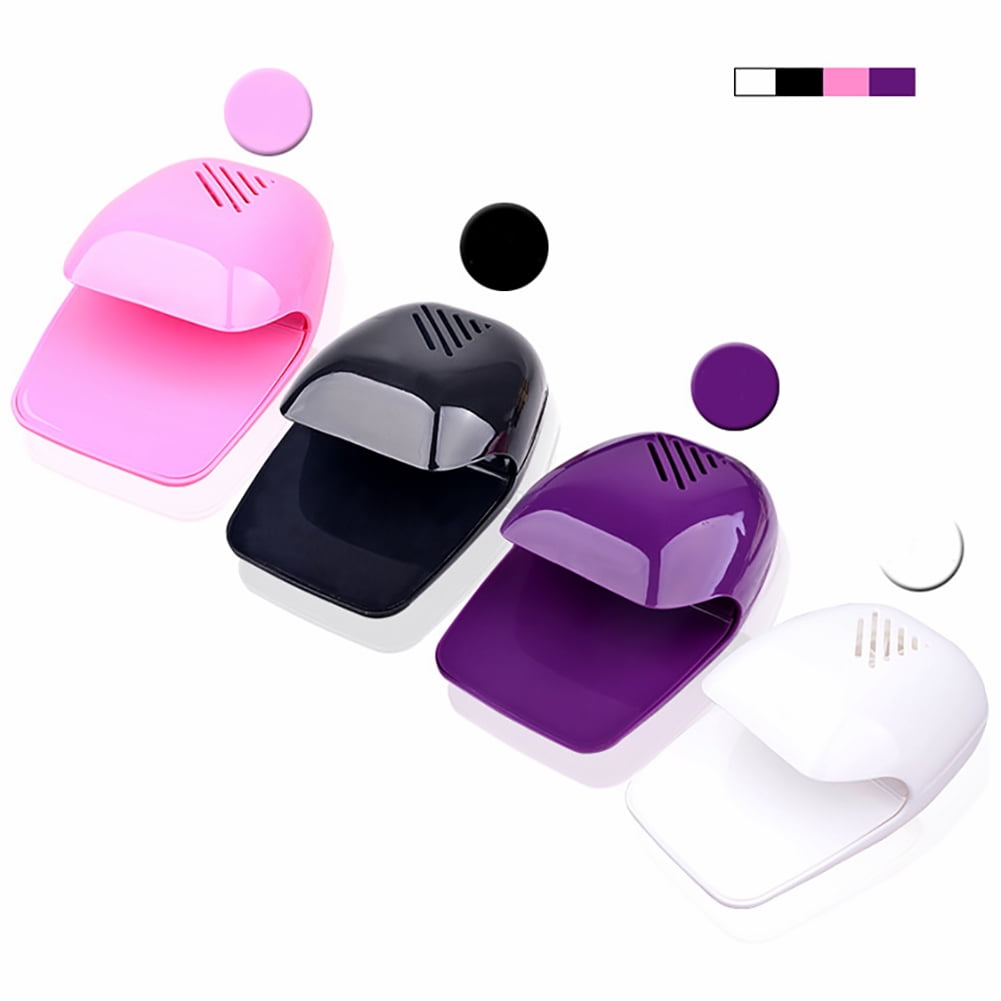 Portable Finger Toe Nail Polish Dryer Drying Blow Fan Manicure Art Tool Machine White — image 3
