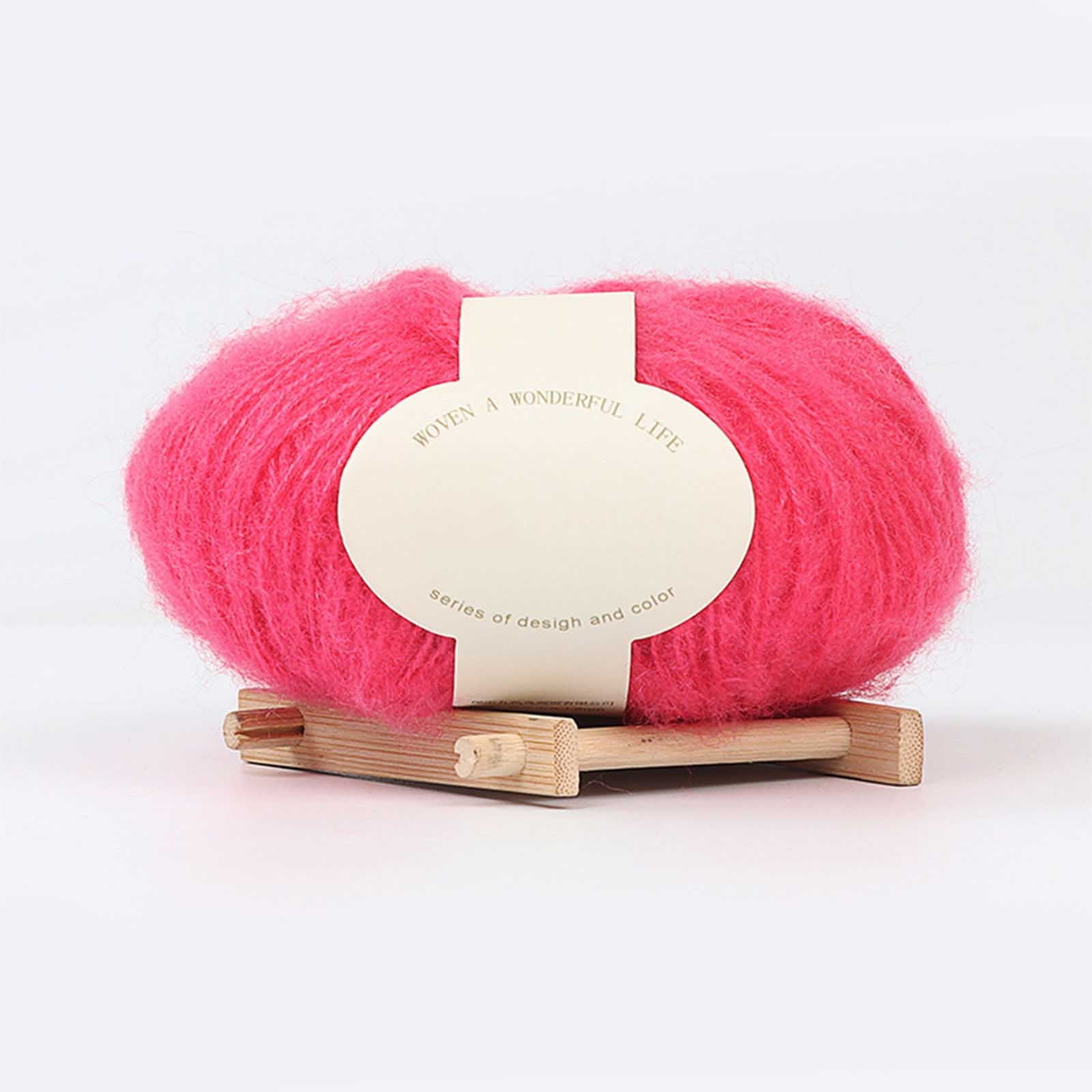 Clearance! Boovnll Mohair Yarn, Soft Yarn for Crocheting, Hand Knitting Hats, Sweater, Scarves, Crafts, Home Decorations, DIY Kids Toys, Yarn 11 โ image 5