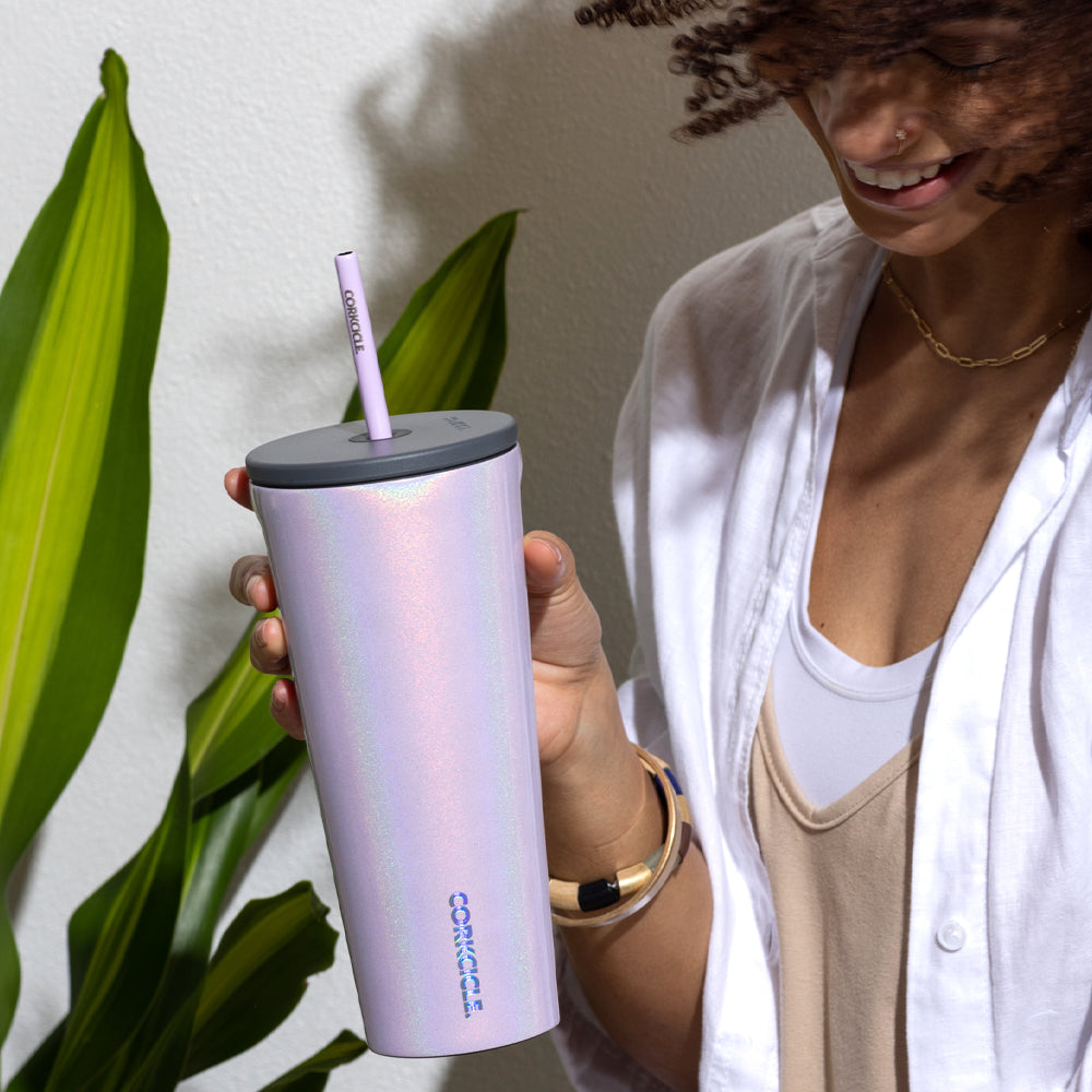 Corkcicle Cold Cup - 750ml Gloss White — image 5