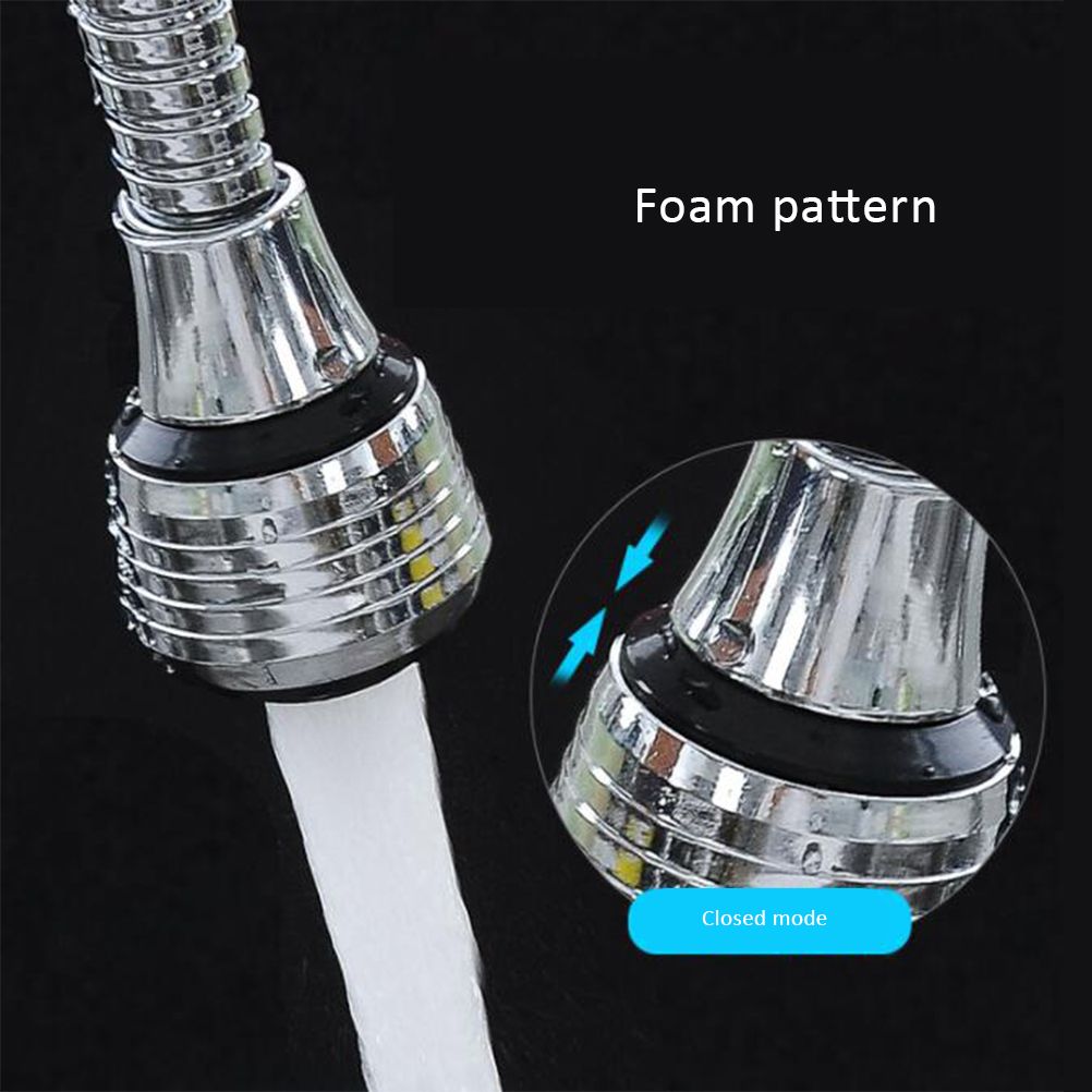 360 Degree Rotatable Faucet Tap Nozzle Filter Adapter Water Saving Filter Sprayer for Bathroom Kitchen โ image 5