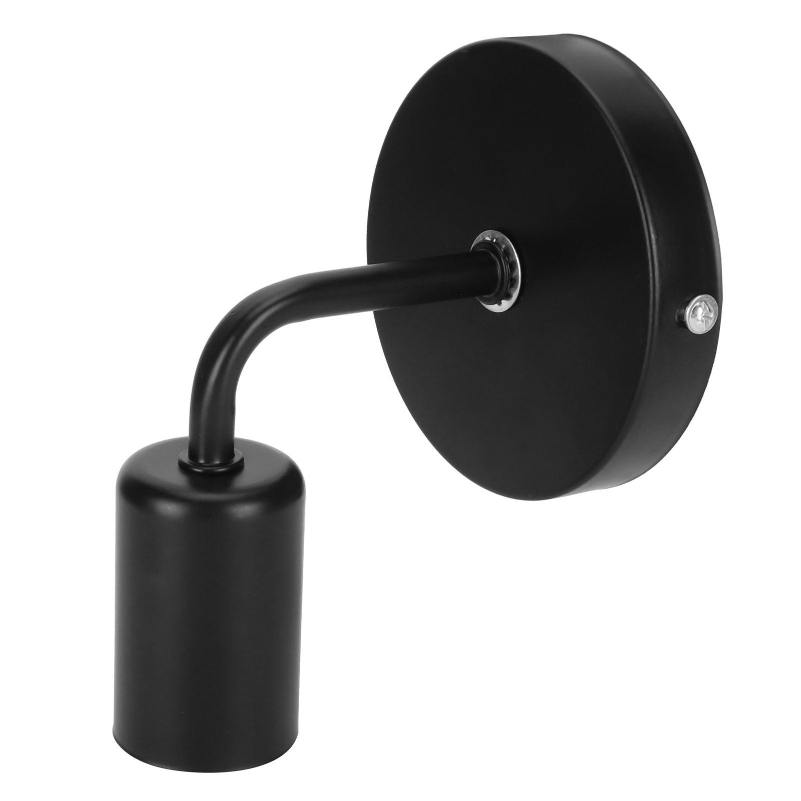 E27 Black Wall Lamp Retro Single Head Wall Light Fixture for Bedside Corridor Stair AC85‑265V — image 6