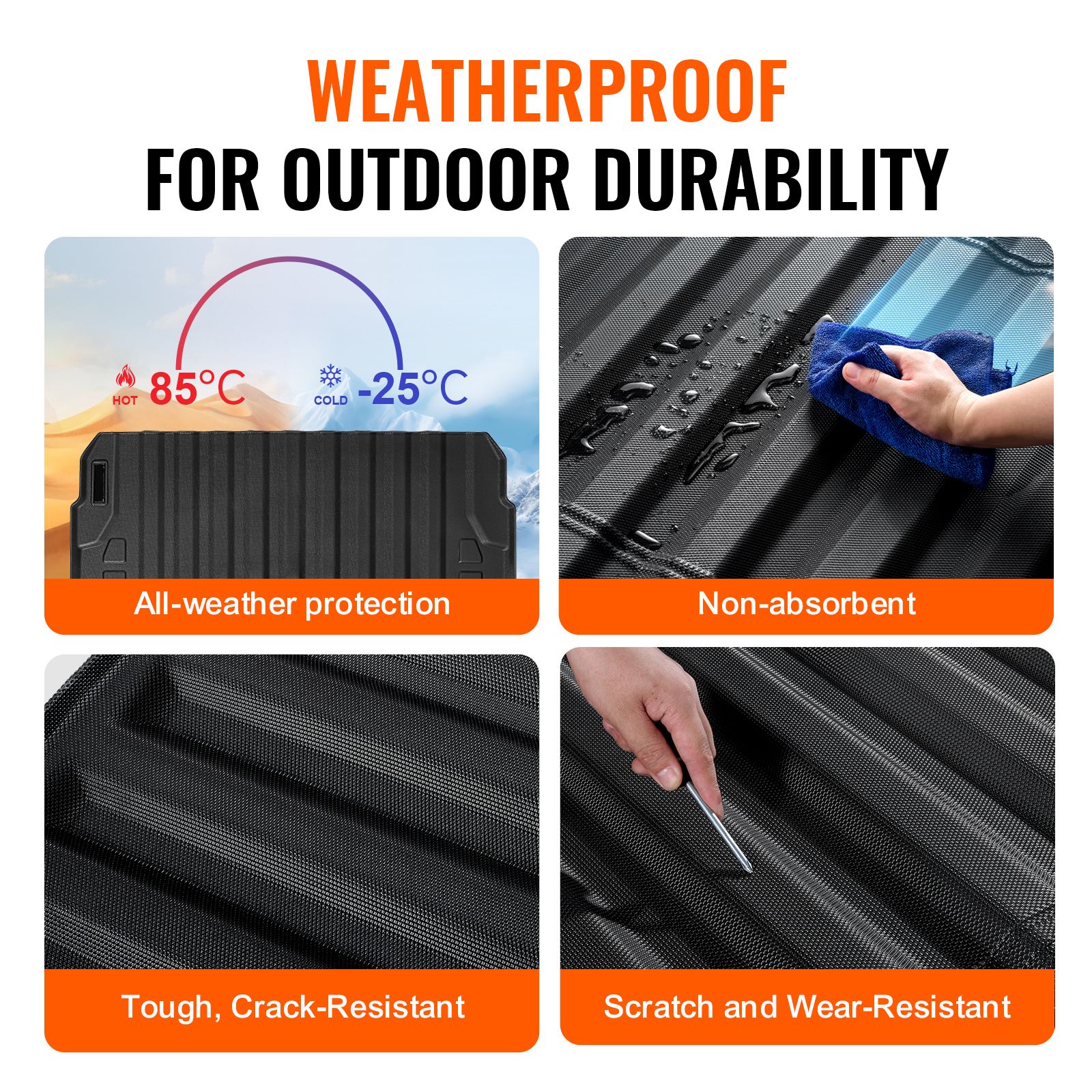 Truck Bed Mat Fit 2023-2024 Chevrolet Colorado/GMC Canyon Truck Bed Liner — image 6