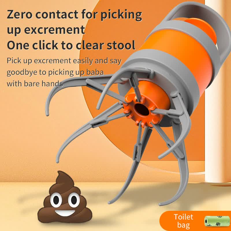 Portable Pet Waste Scooper - Compact & Hygienic Poop Picker for Dogs & Cats On-the-Go — image 2
