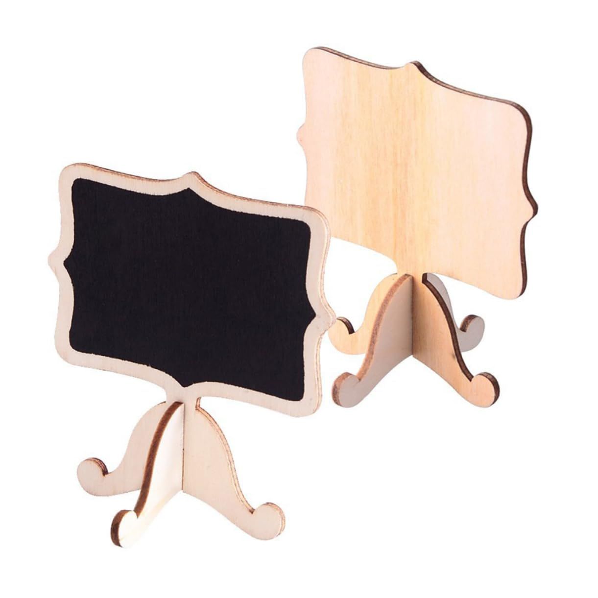 10 pcs Mini Blackboard Signs Mini Chalkboards Mini Blackboard Stand Mini Chalkboard Signs light weight makes it easy โ image 5