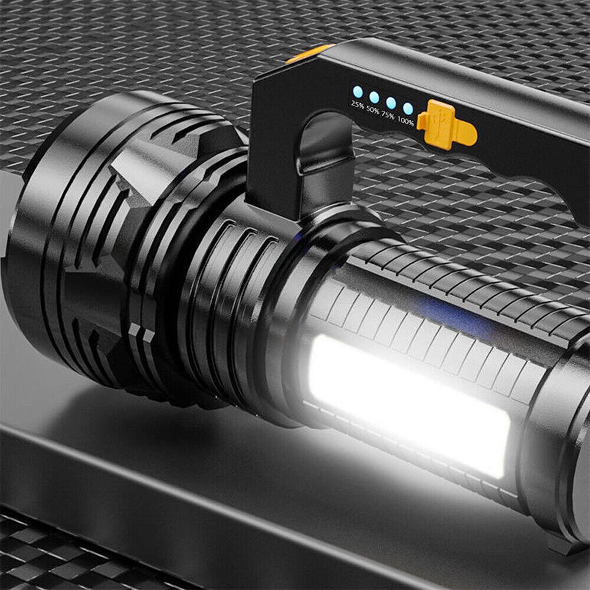 Handheld LED Spotlight USB Rechargeable Searchlight Work Lamp โ image 3