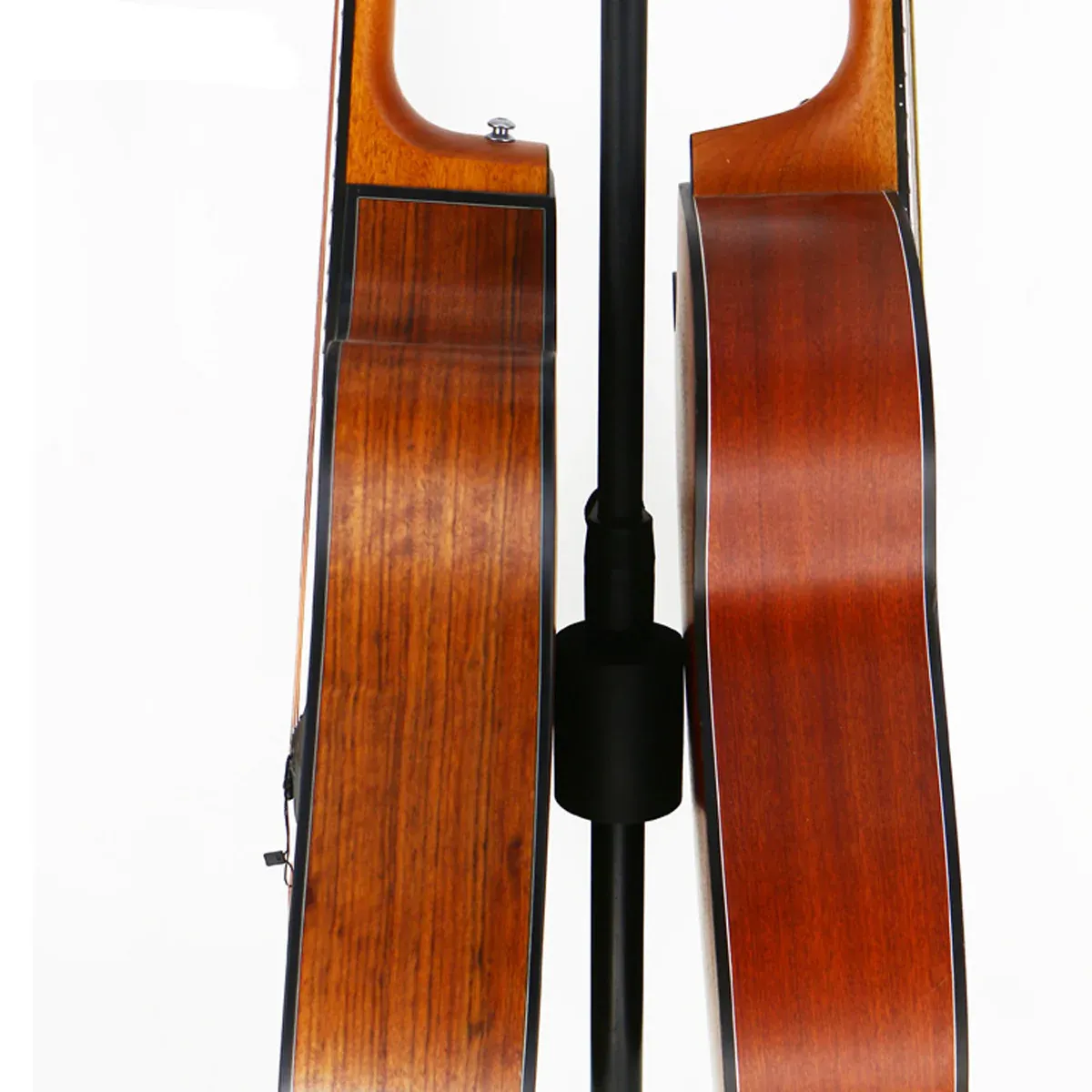 Retro Special Double Head Guitar Rack Wooden Guzheng Stool Floor Portable Type β image 5