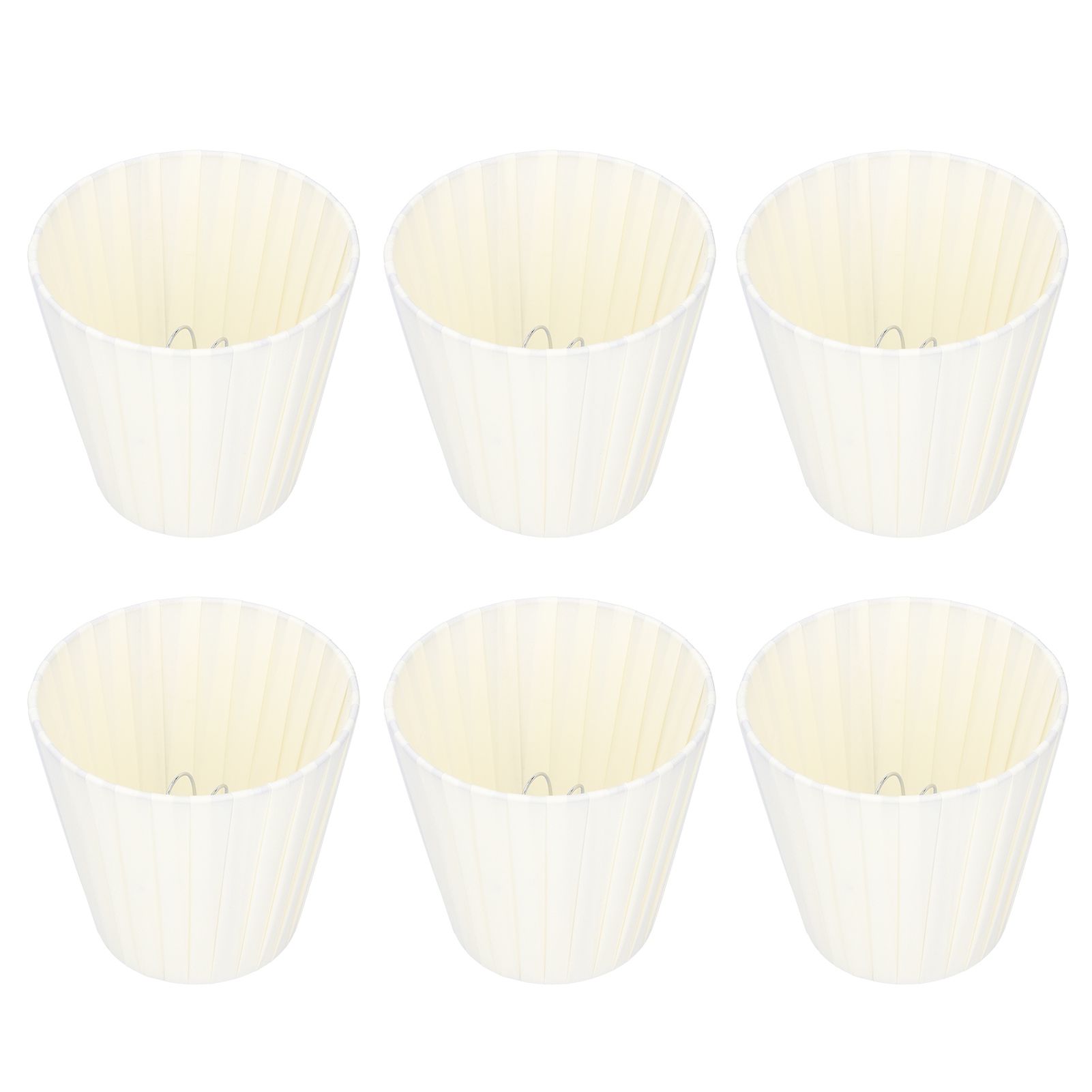 6Pcs Lamp Shade Cloth Crystal Chandelier Wall Light Modern Simple Household Supplies — image 3