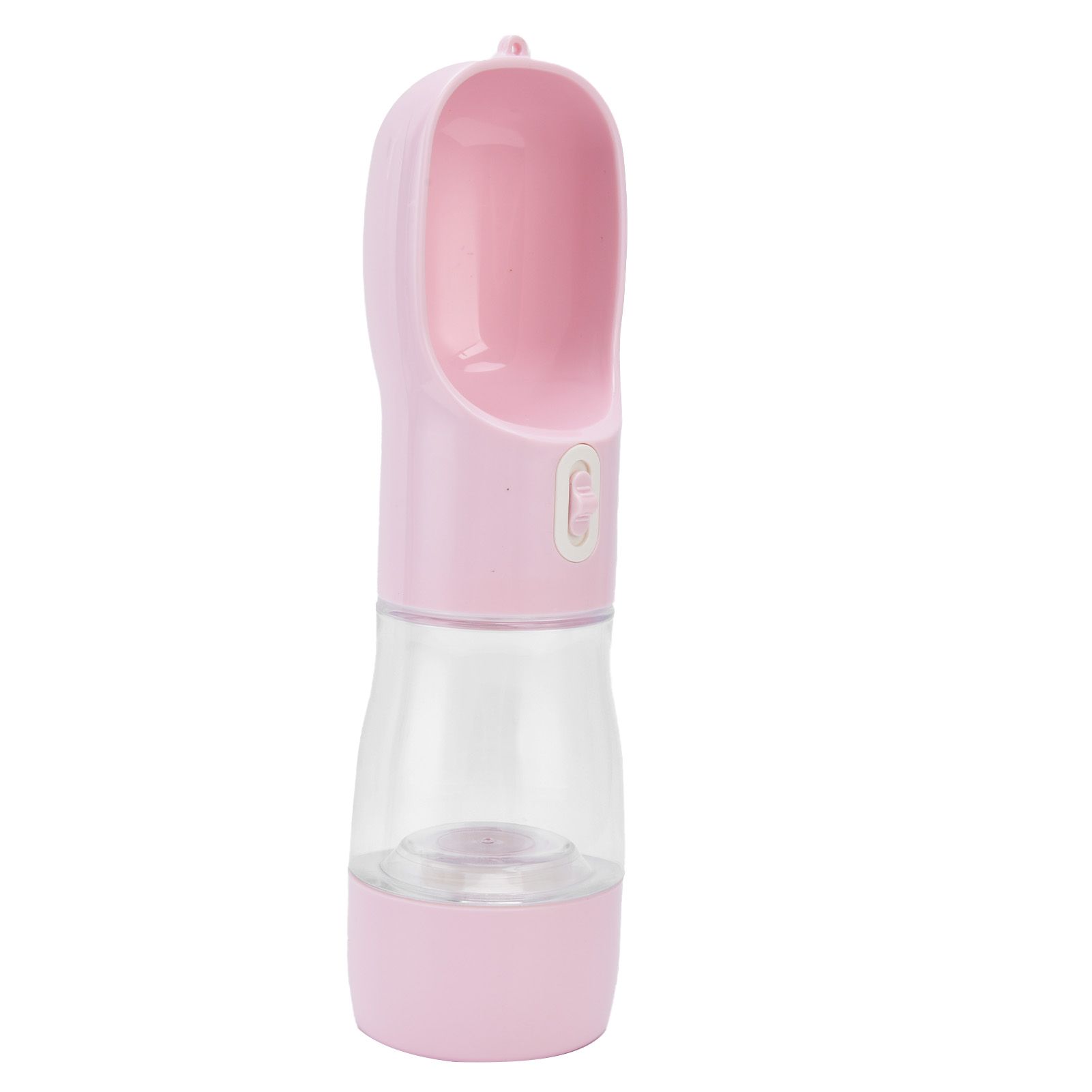 2 in 1 Pet Water Bottle Portable Anti Leakage Dog Food Bottler for Outdoor TravelingPink โ image 3