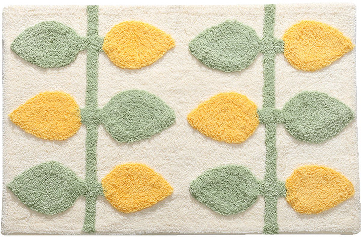 Non-slip bath mat - indoor/outdoor living room, kitchen, bedroom Non-slip bath mat - soft and absorbent bath mat (40 × 60cm)