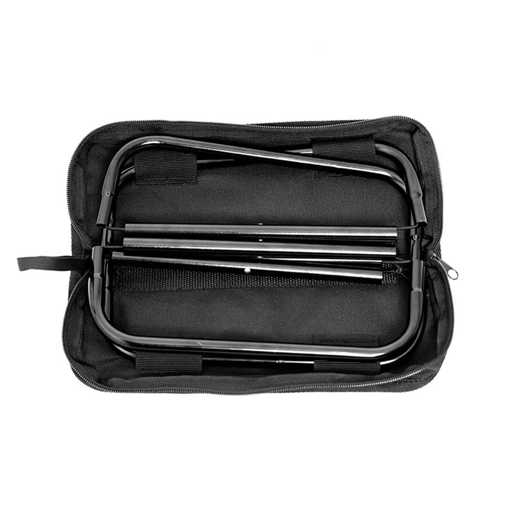 Portable Stool, Foldable Camping Stool, Zip Packed Stool Convenient for Travel/Hike/Wait in Line โ image 3