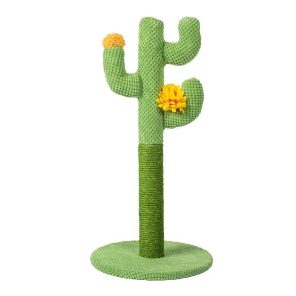 Green Black Cat Scratching Post Cactus Cat Toy Cat Furniture Cat Scratcher Cat Claw Care — image 4