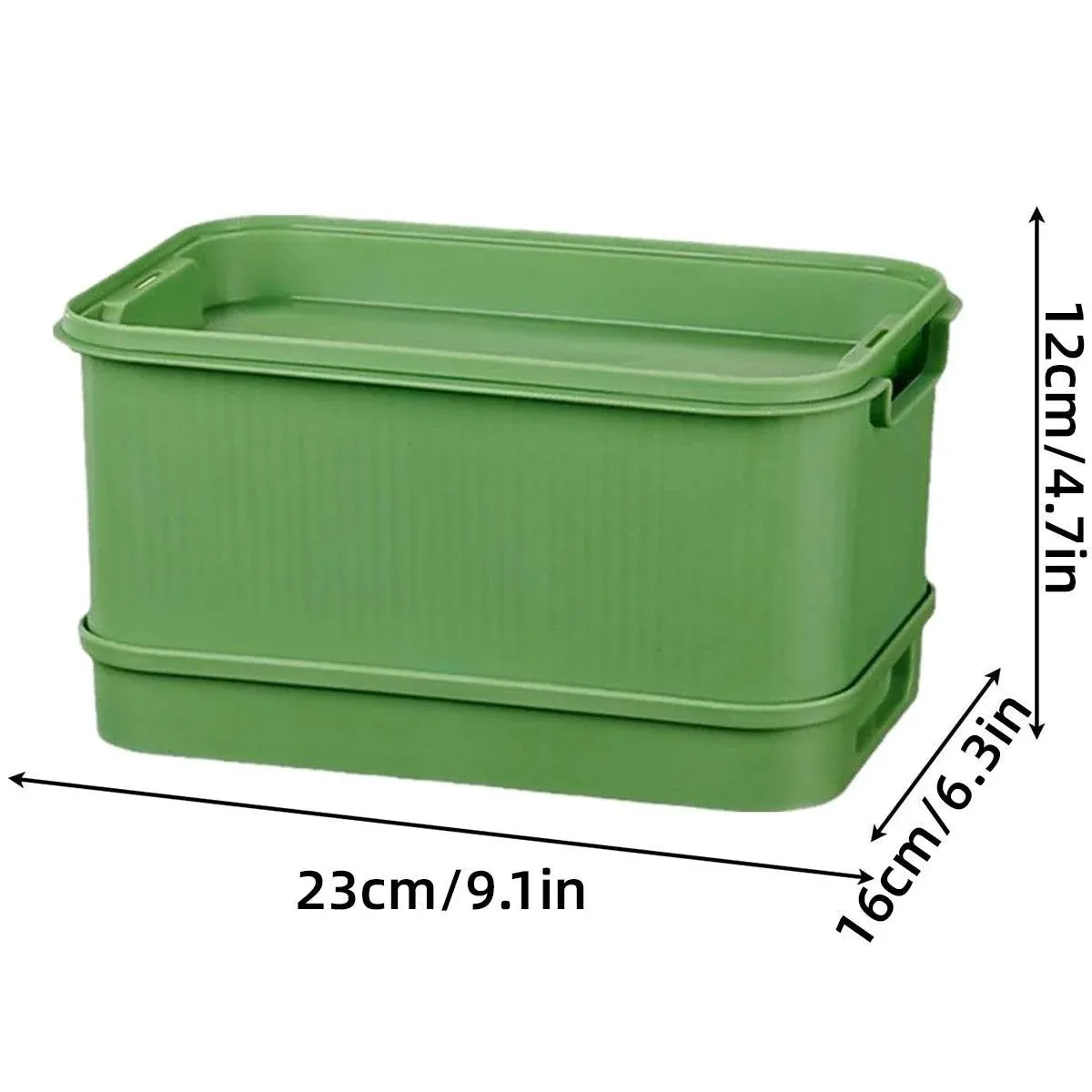 Seedling Tray Sprout Tray Soilless Hydroponic Planting Pot for Indoor Gardening - Green โ image 4
