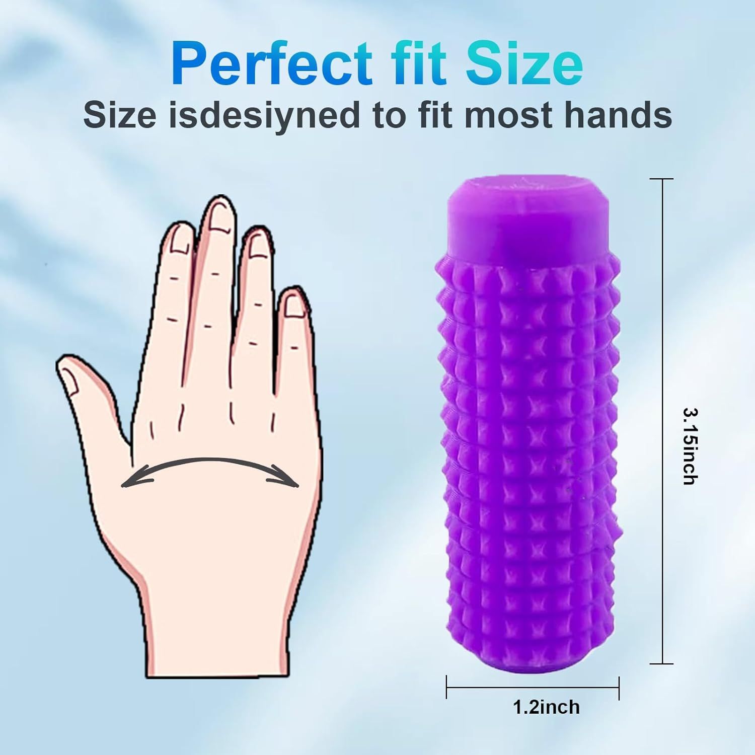 3PC Little Ouchies Fidget Toys Adults, Pain Stim Fidget Anxiety Relief for Anxiety and Stress Reduction,Portable Travel Stress Relief Spiky Fidget Keychain โ image 3