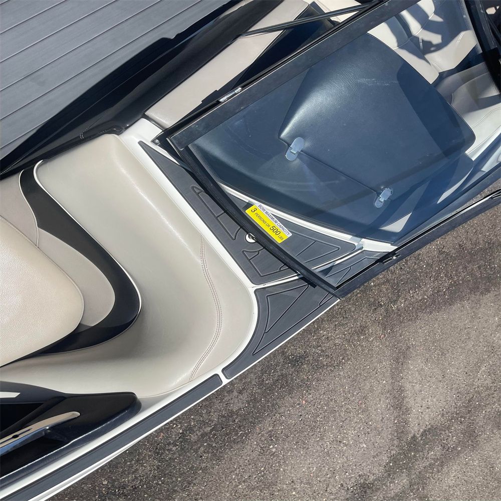 2010-2014 Malibu 21 VLX Cockpit Pad Boat EVA Foam Teak Deck Floor Mat Flooring SeaDek MarineMat Gatorstep Style Self Adhesive — image 3