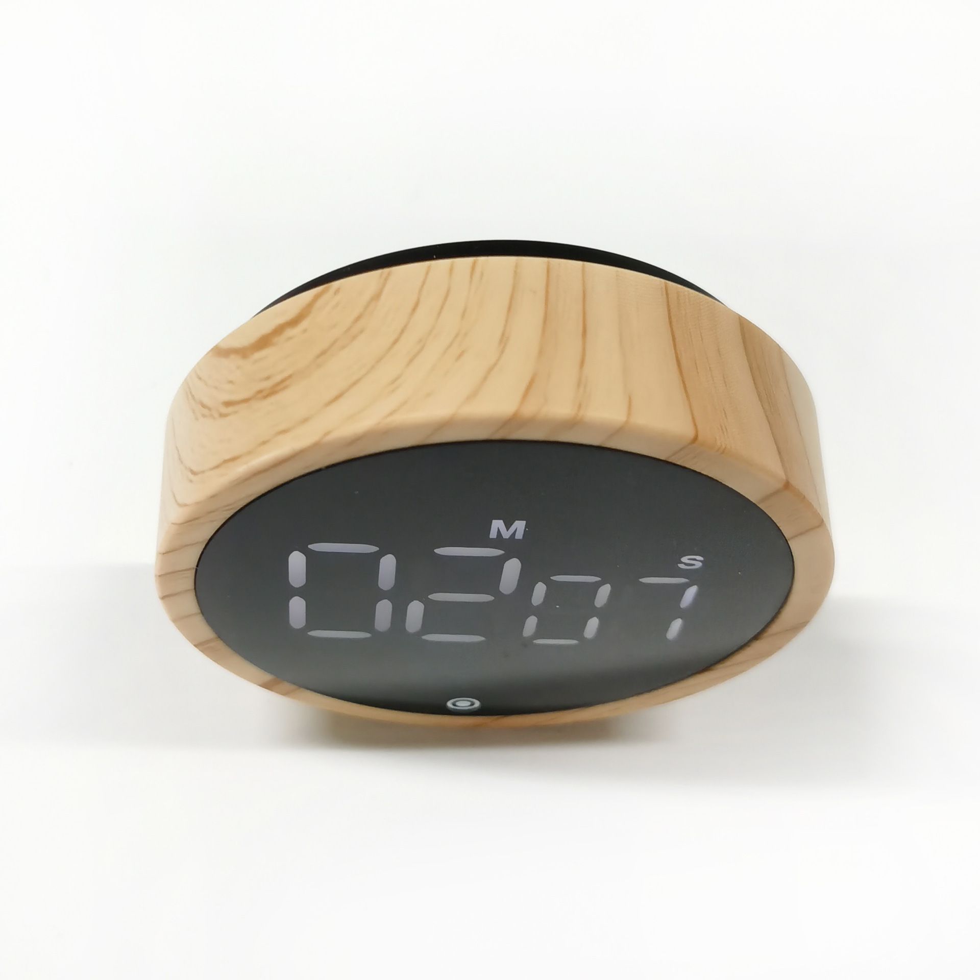 Digital Kitchen Timer - Magnetic Countdown Countup Timer, Easy for Cooking and for Seniors and Kids to Use(light wood grain color) — image 4
