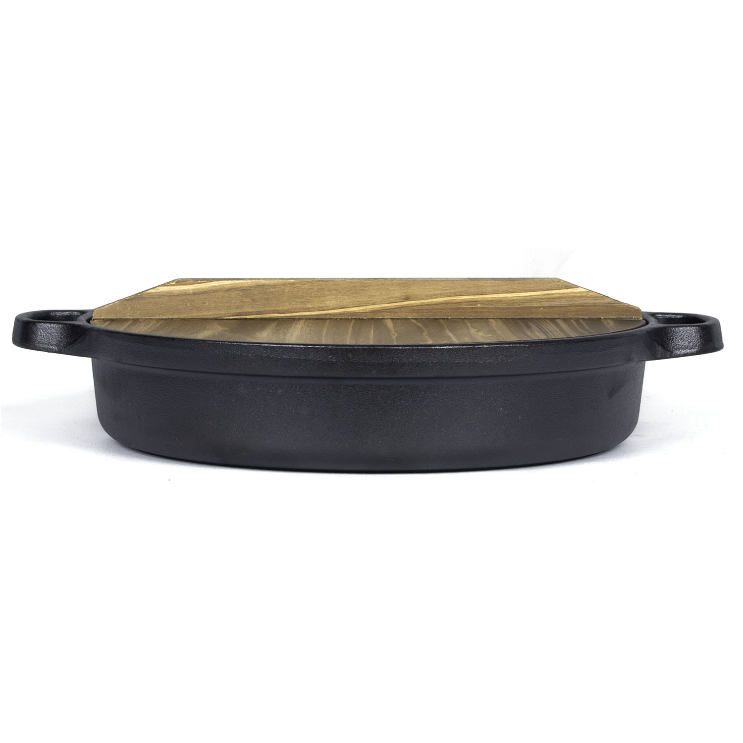 30cm Cast Iron Dutch Oven With Handles Lid Cast Iron Skillet Braising Pan For Casserole Dish Crock Pot Stewpan โ image 2