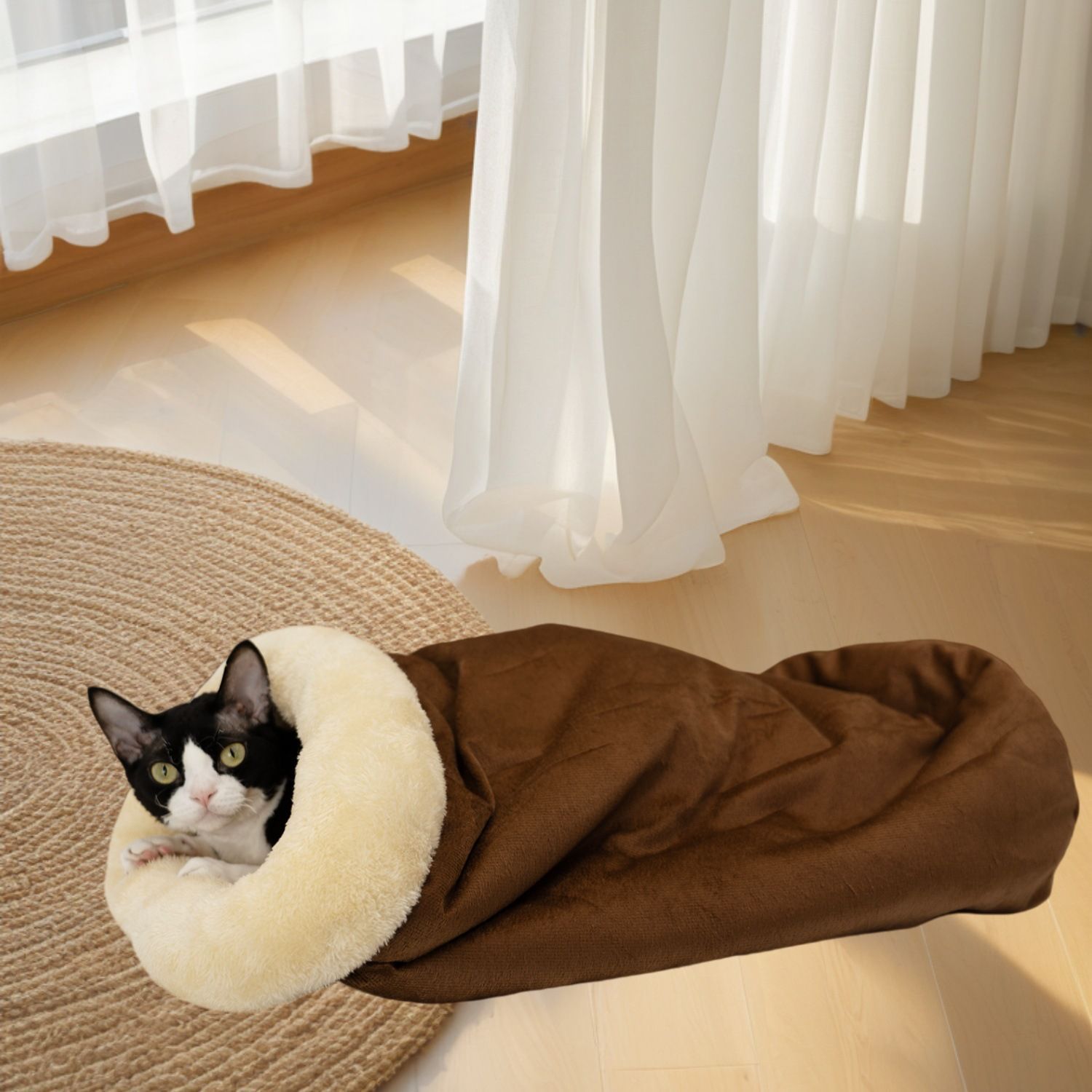 Upgraded Support Pet Warm Bed Gray — image 5
