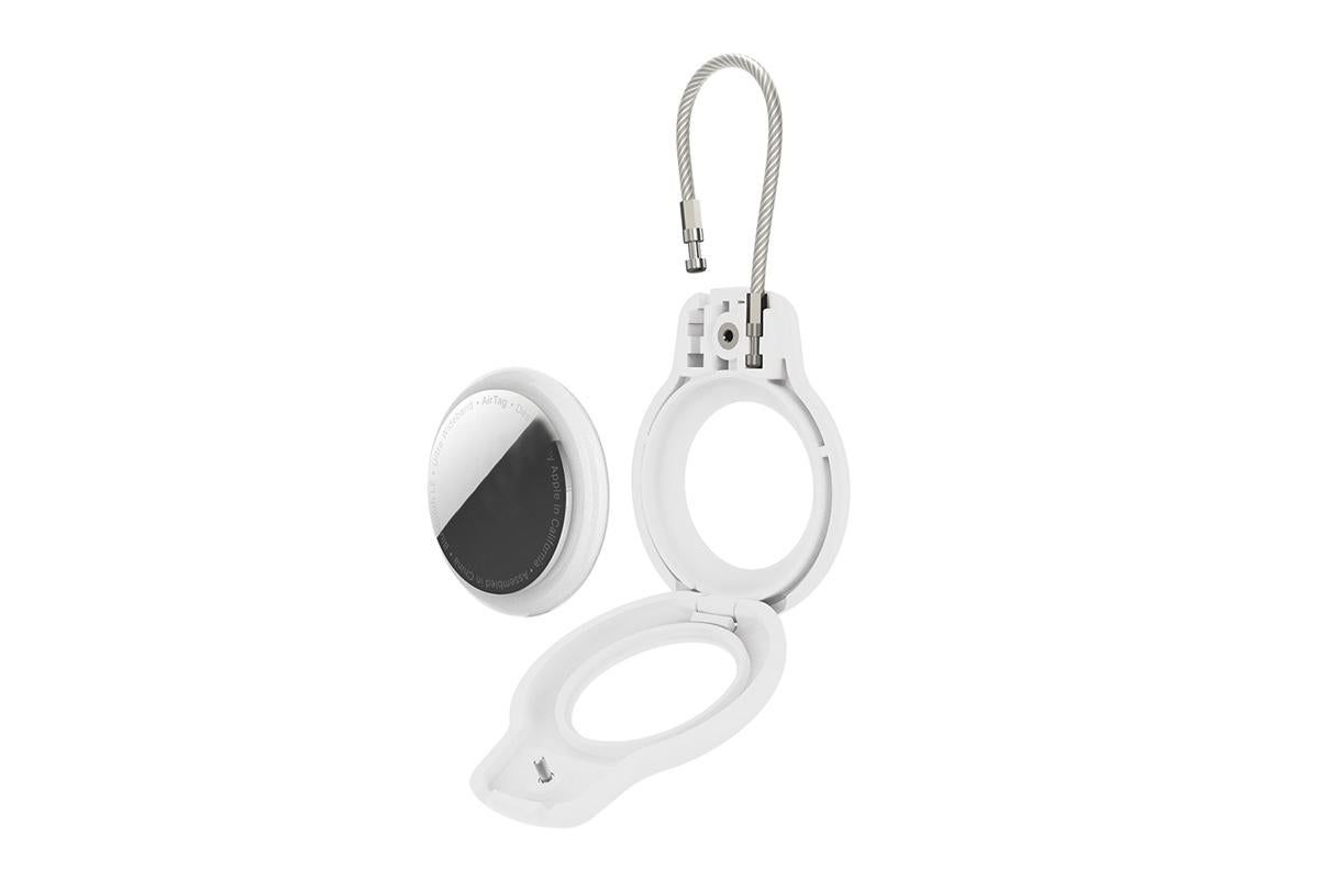 Durable Protective Case Shockproof Holder Case Accessories for Airtag -White — image 3