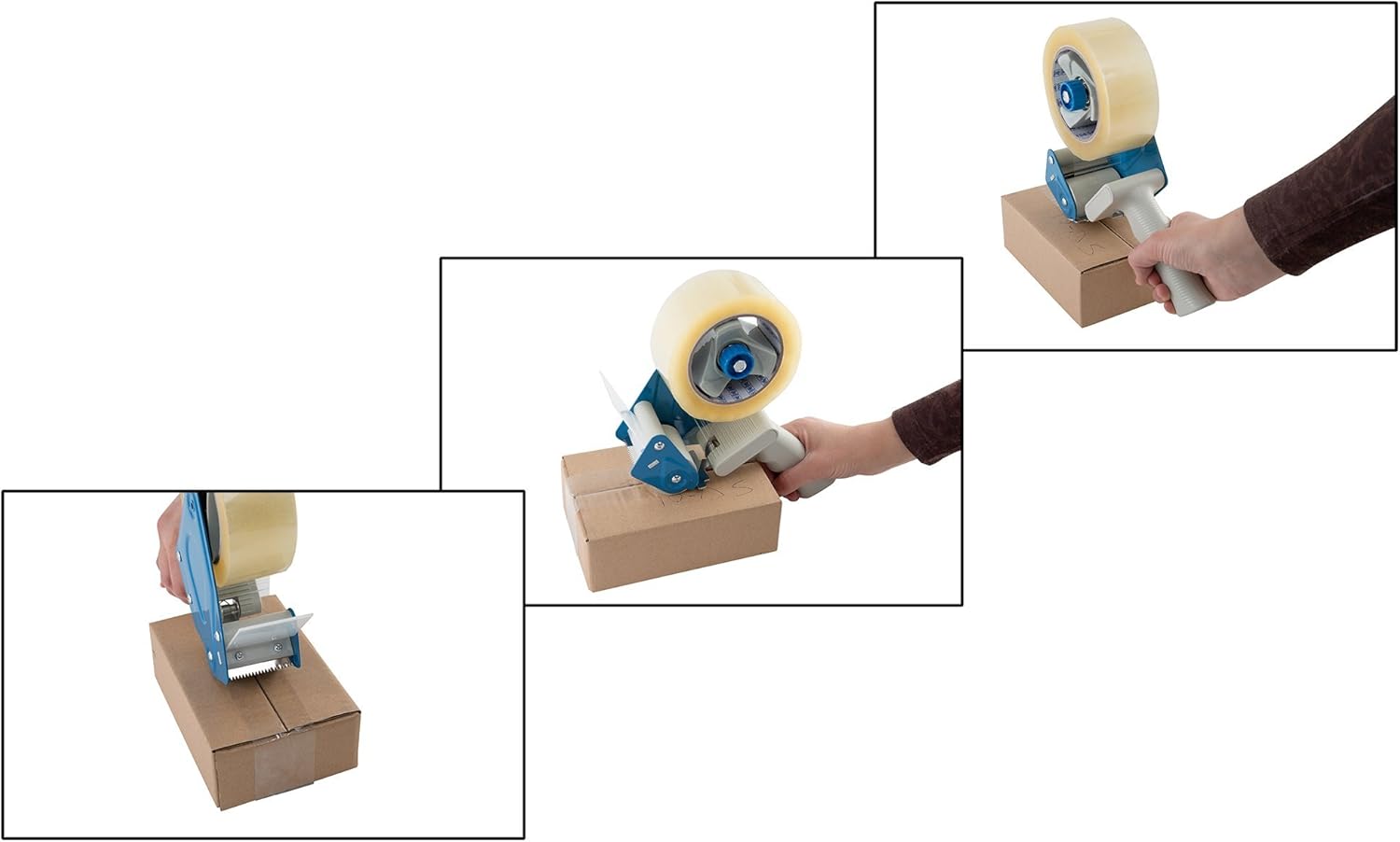 Packing Tape Dispenser, Shipping Tape Gun, Heavy Duty Roller for Box Sealing, Moving, Office, Warehouse, Packaging, Industrial Durable Handheld Tape Cutter โ image 4