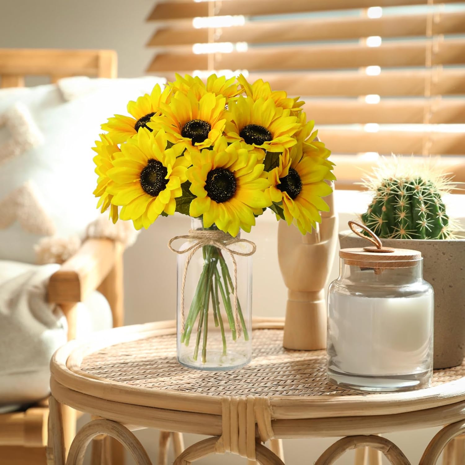 Silk Flowers for Home Decor Living Room โ image 4