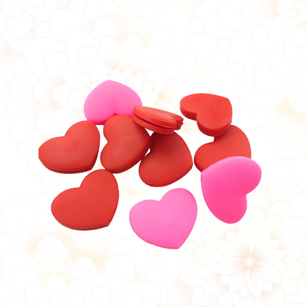 Worgeous Tennis Racket Vibration Dampeners Heart Shape Shock Absorbers for Tennis Use Assorted of — image 6