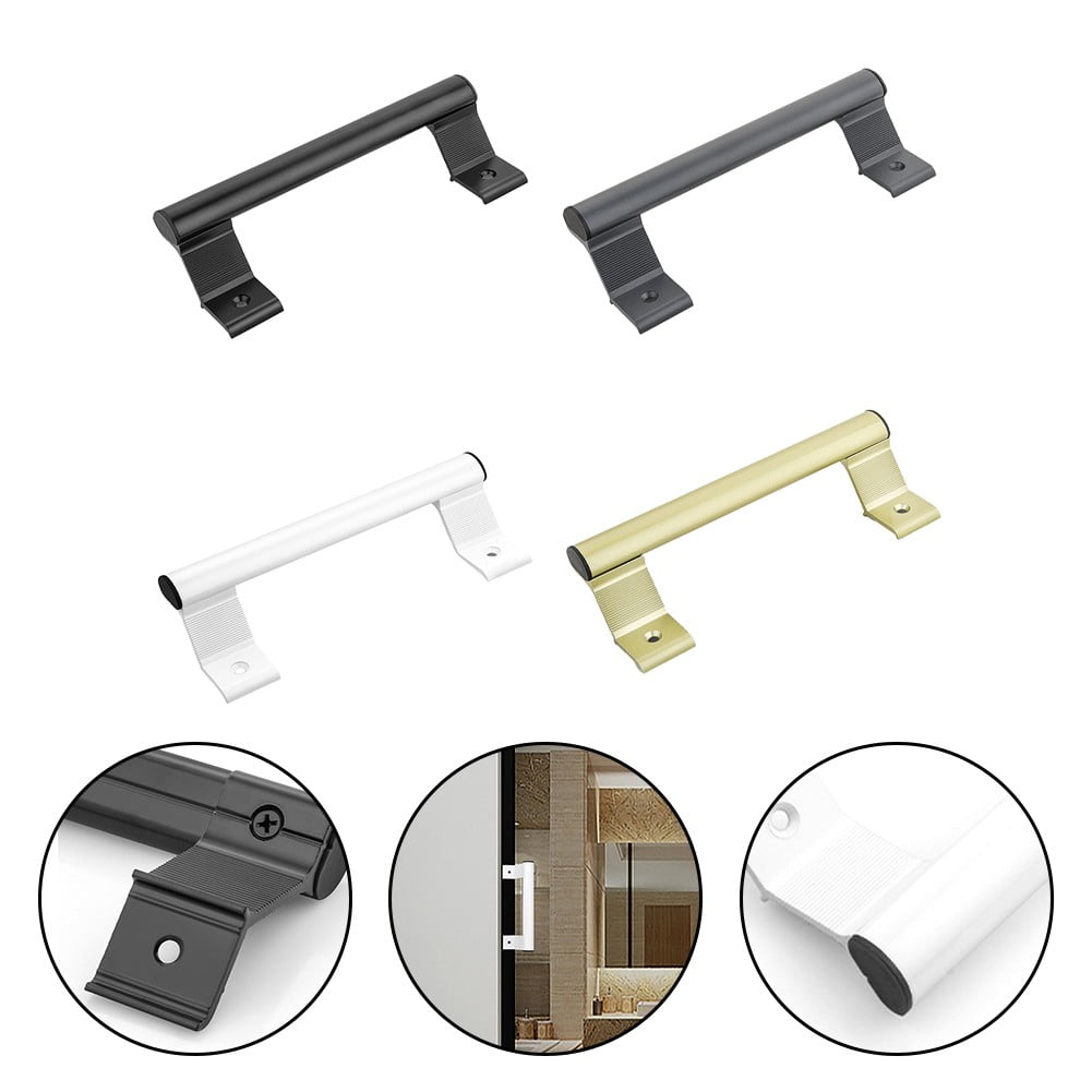 Aluminum Alloy Handle Balcony Sliding Door Handle Glass Door Sliding Door Handle White Smile Home Dark Gray ā image 5