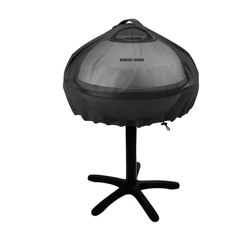Grill Cover for Electric Grill, Easy Take Off Handle Design, All Weather Resistant Small Round Grill Cover