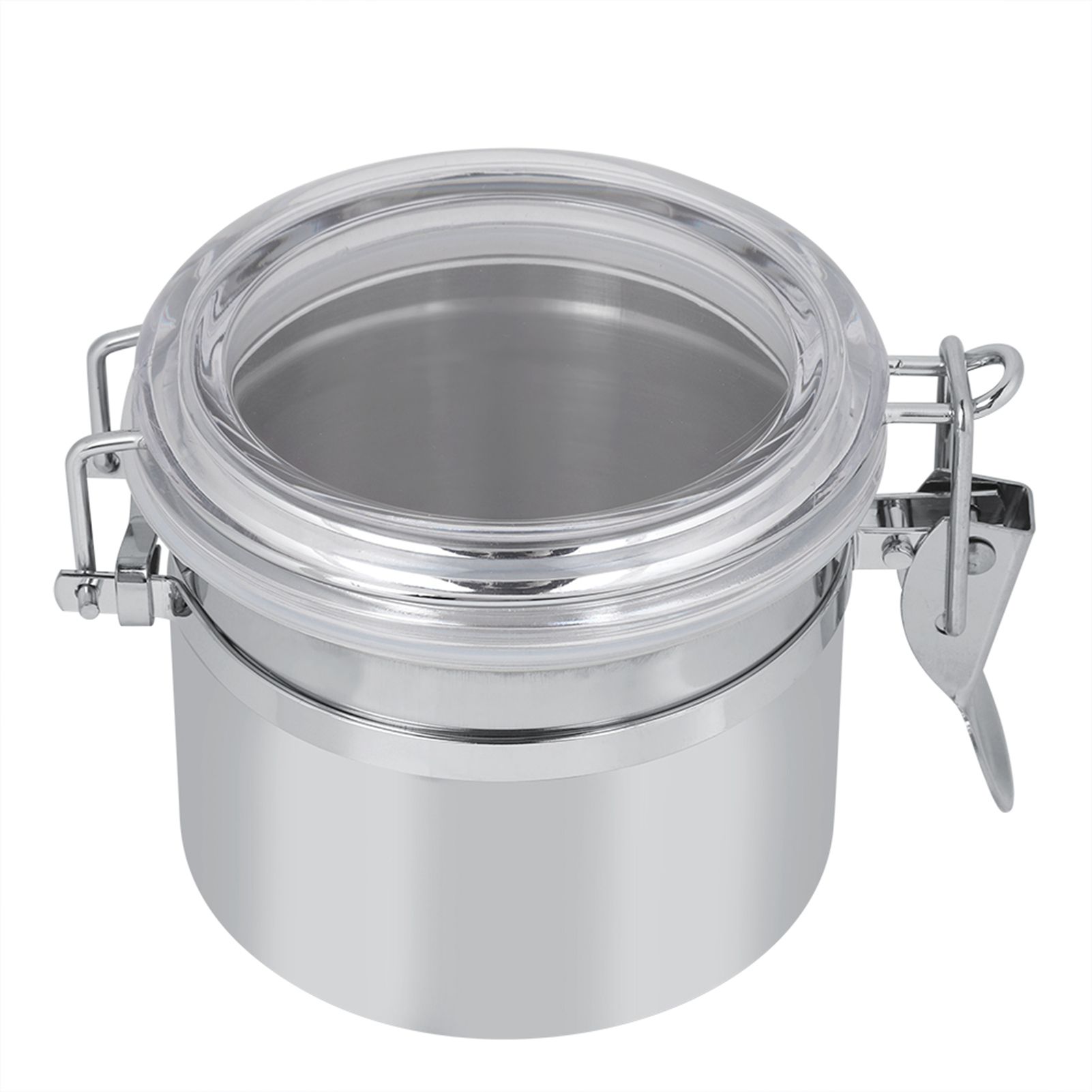 Stainless Steel Coffee Canister Food Storage Jar Tea Sugar Milk Powder Container (10*7.4cm) โ image 4