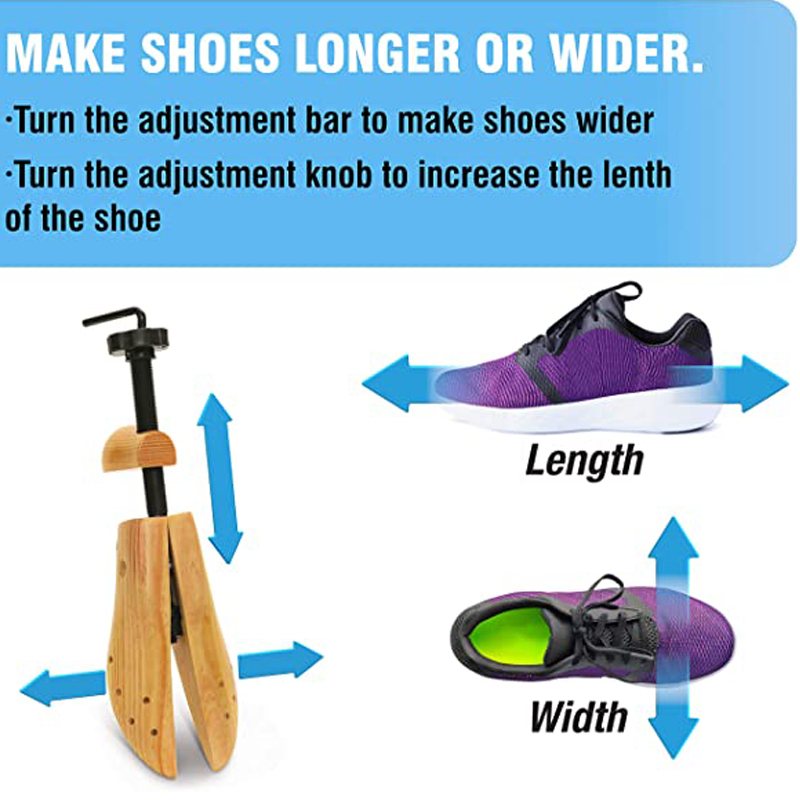 2-way wooden shoe stretcher, 2-pack_yux 39-41 — image 3