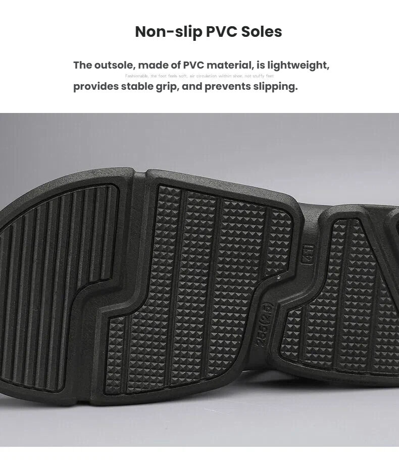 Men's 3-Color Convertible Sandals & Slippers, Outdoor Non-Slip EVA Thick-Sole Beach Shoes for Dual Wear(black-37) โ image 6