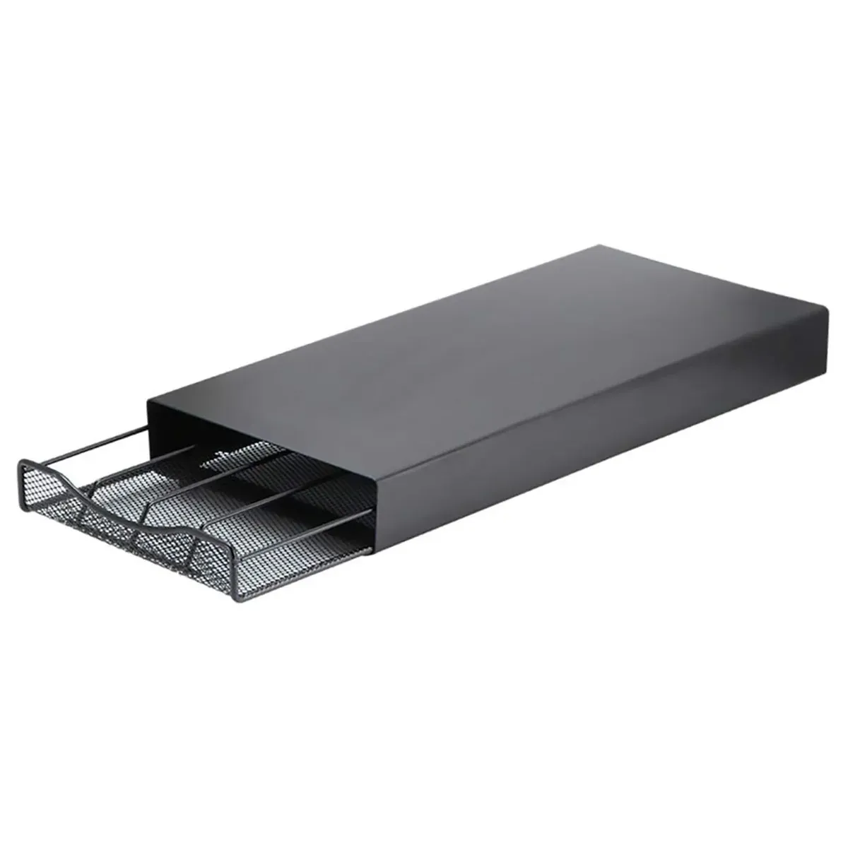 Coffee Pod Storage Rack with Drawer 40 Pods Capacity Countertop Space Saving — image 2