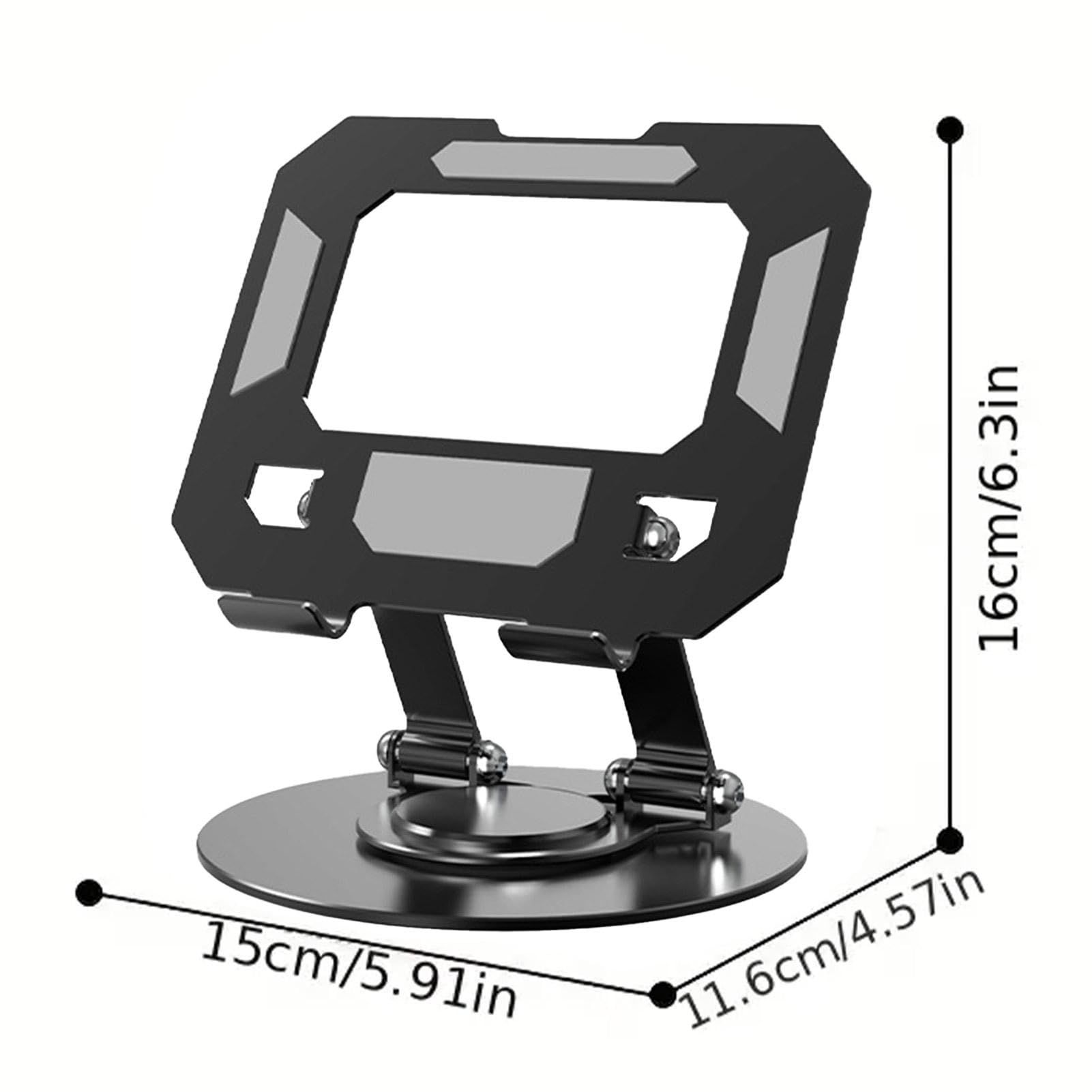 Tablet Stand, Adjustable Thick Phone Case Stand Compatible with All Mobile Phone Traveling Swivel Tablet Holder Lifting โ image 2