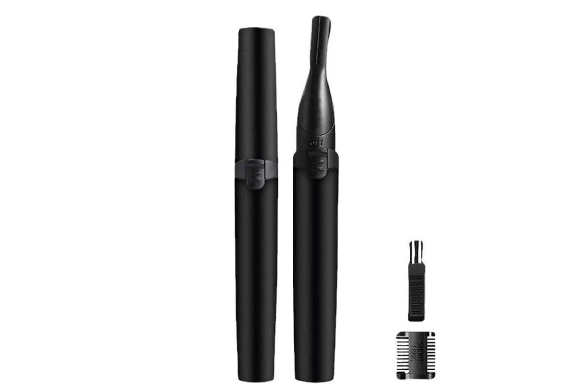 Smart Electric Dual Head Eyebrow Trimmer Painless Facial Hair Remover โ image 2