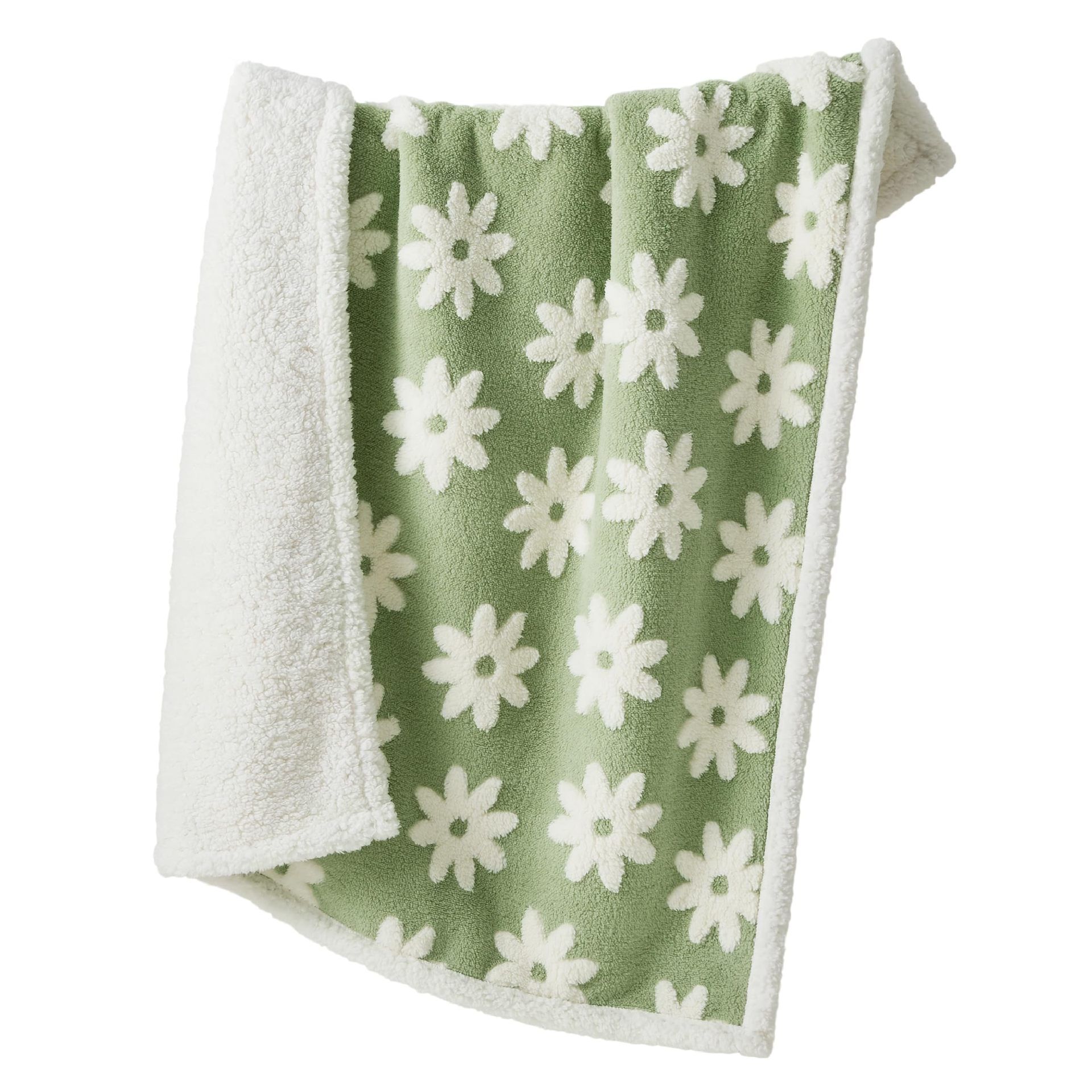 Puppy Blanket for Small Dogs - Washable Double Sided Dog Blankets with Warm Jacquard Shag and Soft Sherpa Fleece, Pet Cat Blanket for Couch Protection, 3D — image 2