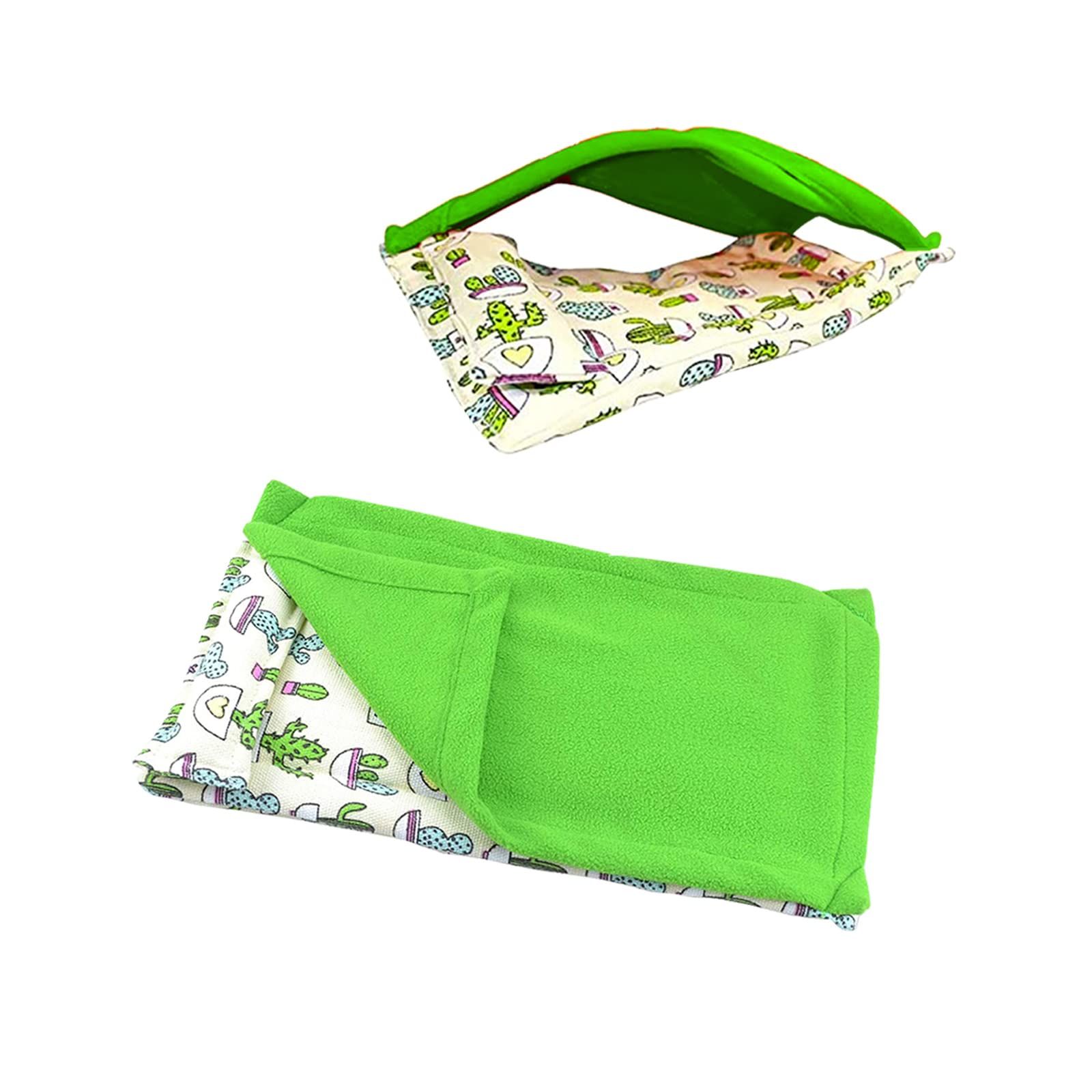 Reptile Sleeping Bag, Reptile Pets' Sleeping Bag Set with Pillow and Blanket, Hideout Habitat with Soft Warm — image 2