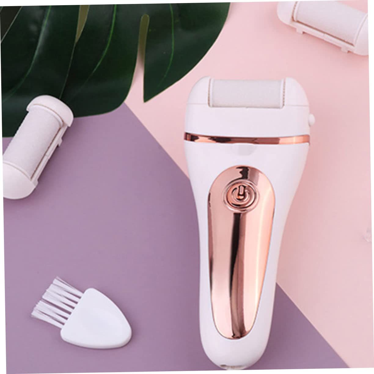 Dead Skin Foot Scraper Foot Skin Remover Electric Foot Scrubber Heel Filer for Dead Skin Electric Heel Scraper Abs — image 3