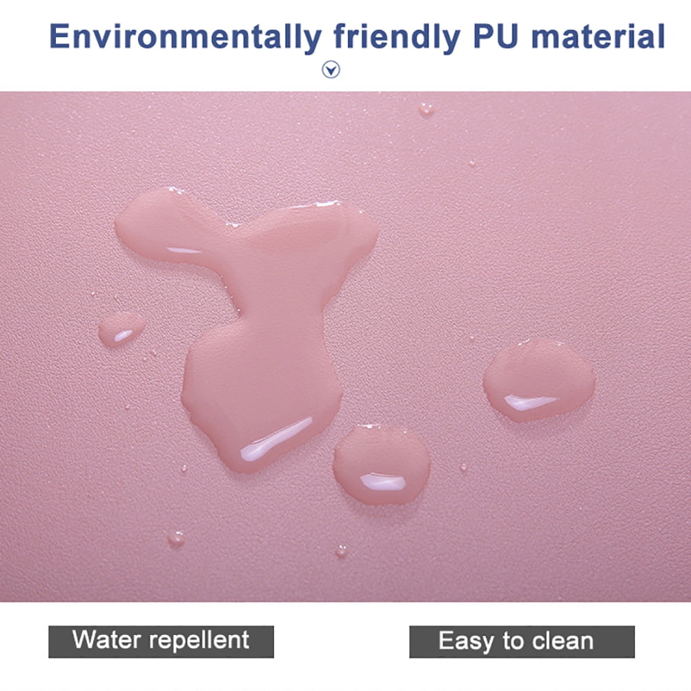 Dengjunhu Desk Pad Protector,Mouse Pad,Office Desk Mat, Non-Slip Desk Blotter, Laptop Desk Pad, Waterproof Desk Writing Pad for Office and Home Pink โ image 4