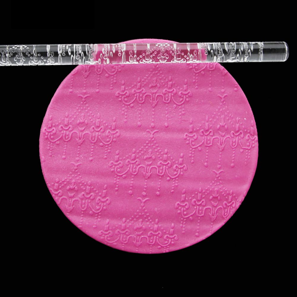 High Quality Acrylic Rolling Pin Pastry Rolling Pin Fondant Plasticine Roller DIY Cake 13# — image 2