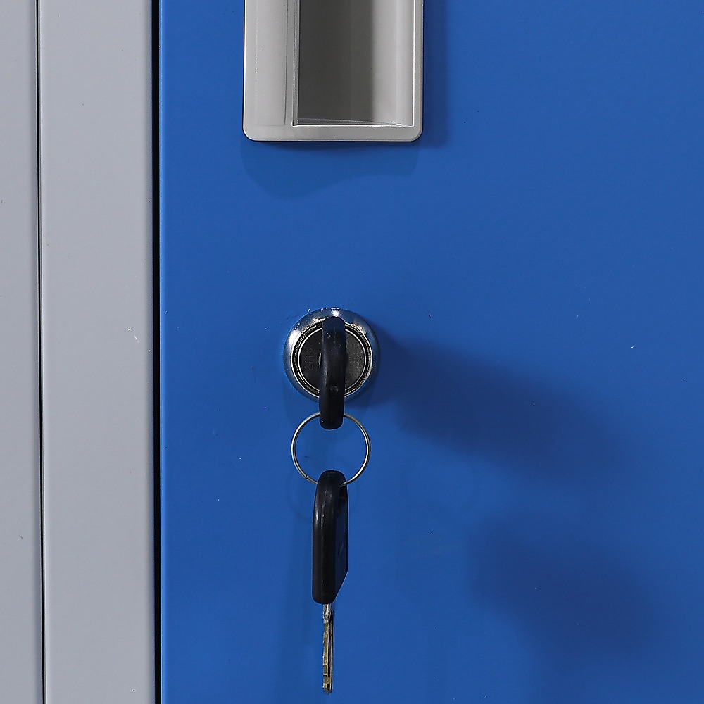 12-Door Locker for Office Gym Shed School Home Storage - Standard Lock with Keys โ image 6