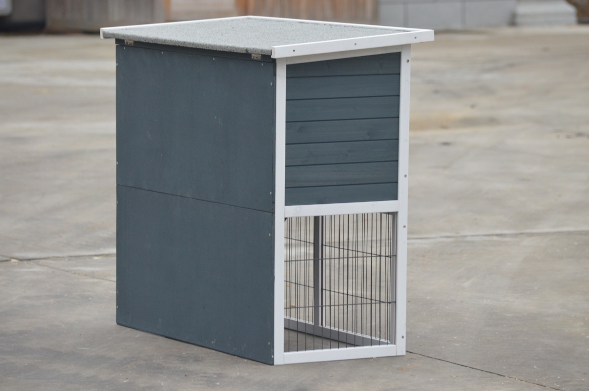 YES4PETS L Double Storey Rabbit Hutch Guinea Pig Cage, Ferret cage W Pull Out Tray โ image 5