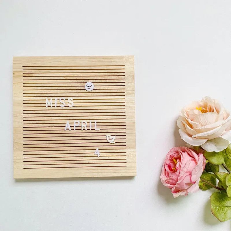 Natural Wood Letter Board — image 2