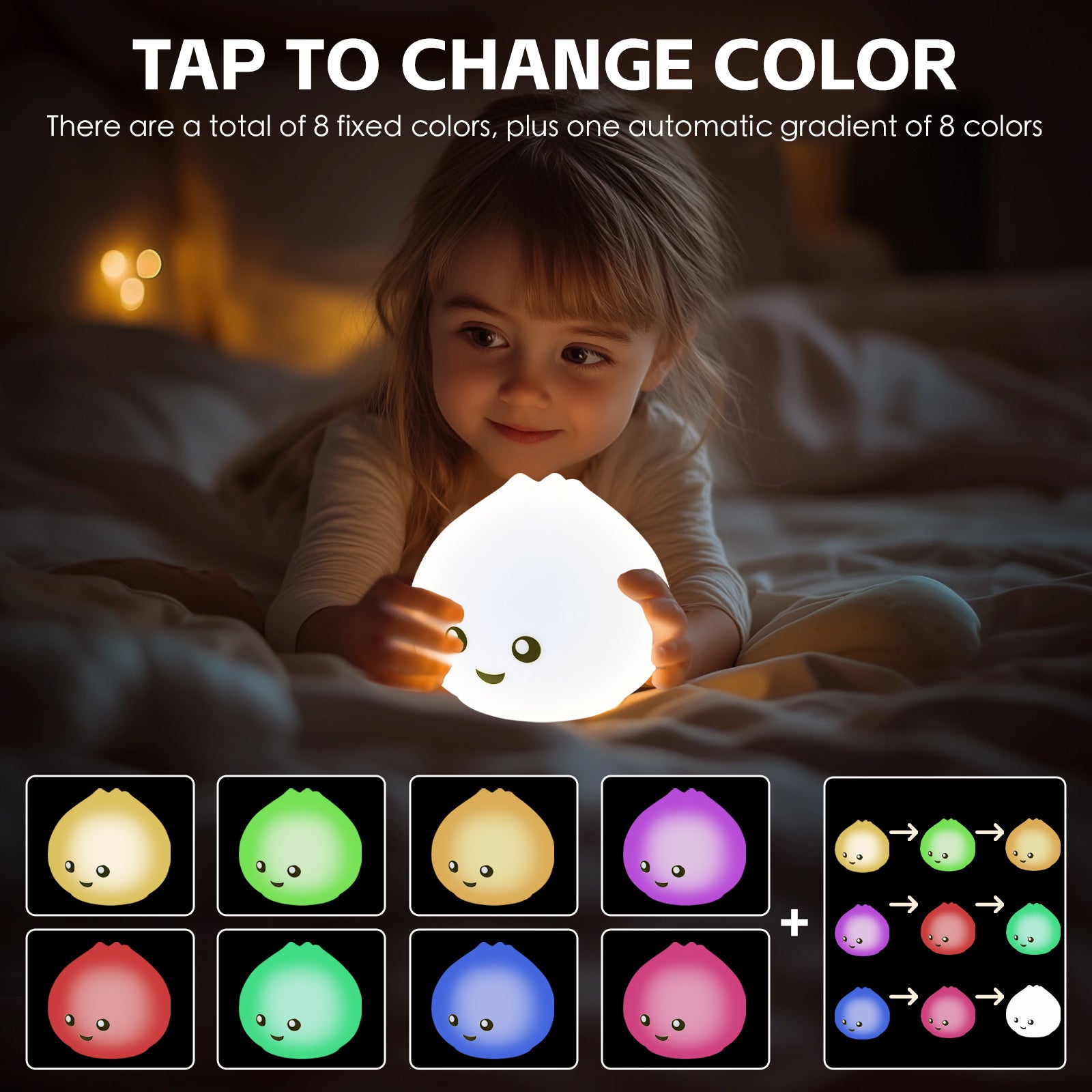 Squishy Dumpling Night Light — image 5