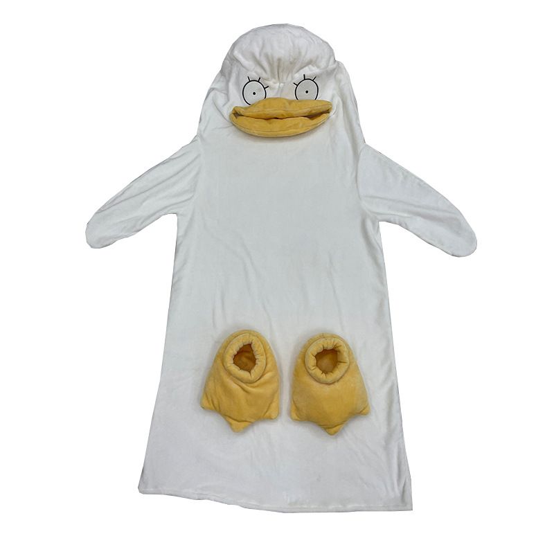 Duck Cosplay Costumes One Piece Pajamas Lovely Shape Jumpsuit Sleepwear for Daily Wear Type1 L — image 6