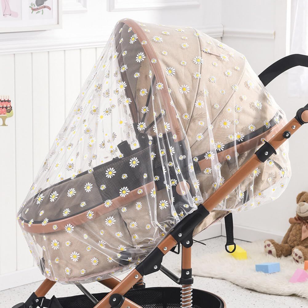 Reliable Baby Stroller Mosquito Net Baby Stroller Full Cover Mosquito Net Print Stroller Mosquito Net for Strollers โ image 3